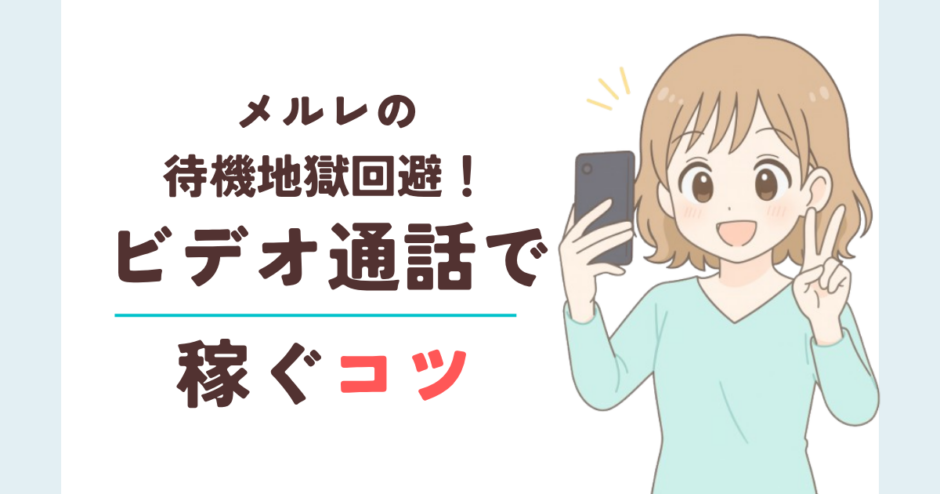 メルレのビデオ通話のコツ解説記事サムネイル